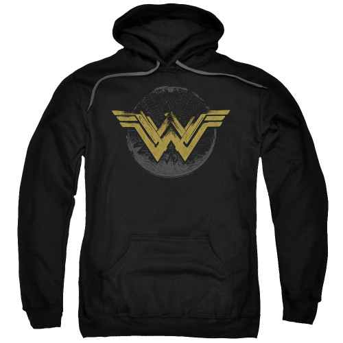 Image for Wonder Woman Movie Hoodie - Distressed Logo