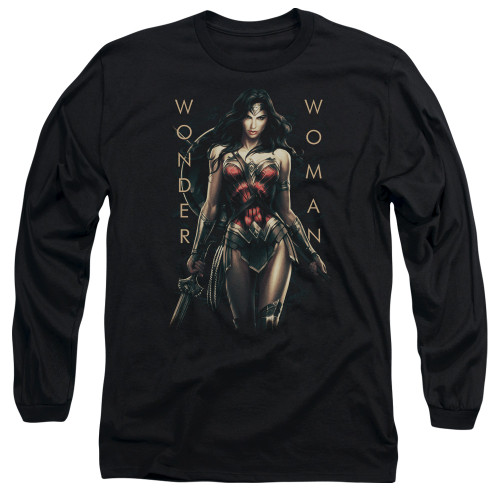 Image for Wonder Woman Movie Long Sleeve Shirt - Armed and Dangerous