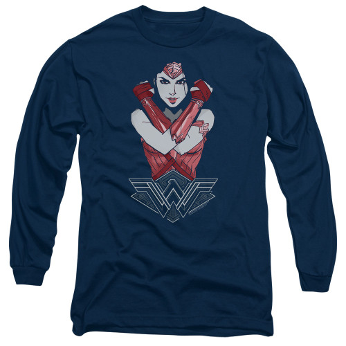 Image for Wonder Woman Movie Long Sleeve Shirt - Amazon