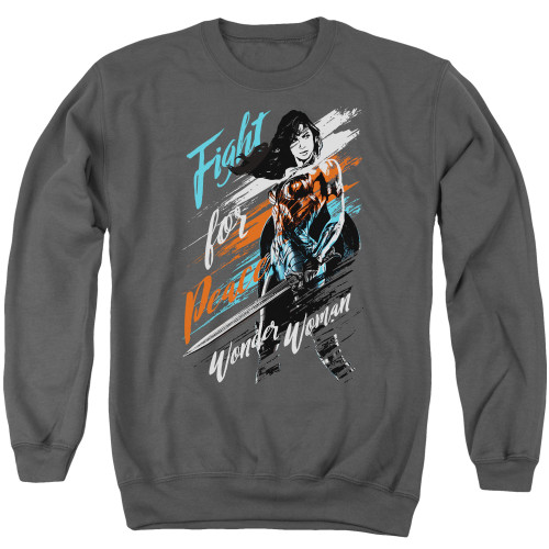 Image for Wonder Woman Movie Crewneck - Fight for Peace