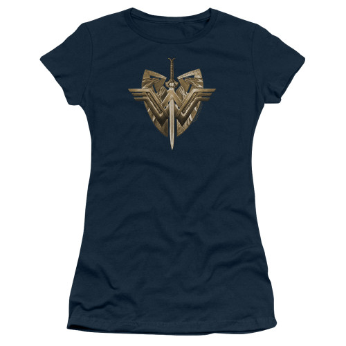 Image for Wonder Woman Movie Girls T-Shirt - Sword Emblem