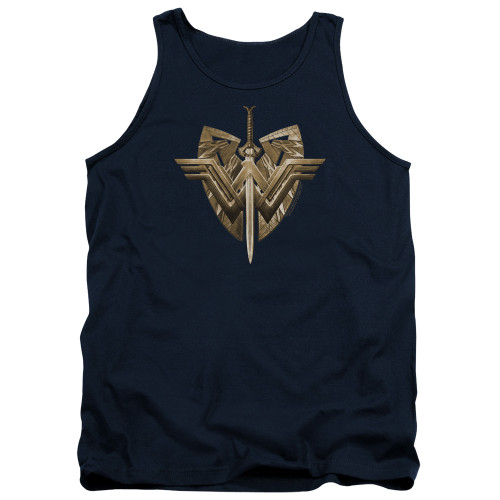 Image for Wonder Woman Movie Tank Top - Sword Emblem