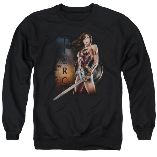 Image for Wonder Woman Movie Crewneck - Fierce