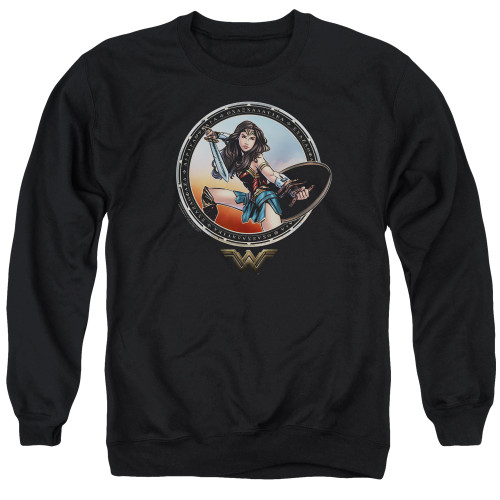 Image for Wonder Woman Movie Crewneck - Battle Pose