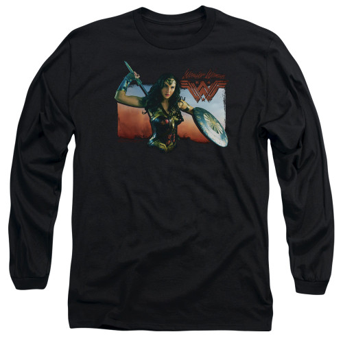 Image for Wonder Woman Movie Long Sleeve Shirt - Warrior Woman