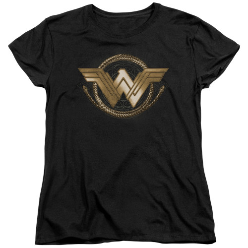 Image for Wonder Woman Movie Womans T-Shirt - Lasso Logo