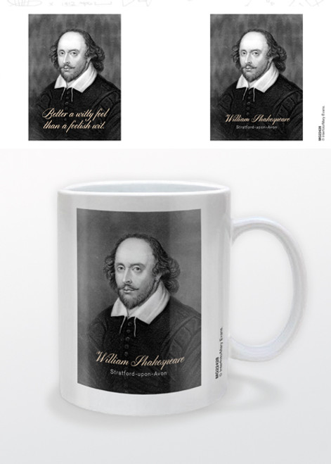 Image for William Shakespeare Witty Quotes Coffee Mug