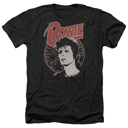 Image for David Bowie Heather T-Shirt - Space Oddity