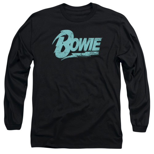 Image for David Bowie Long Sleeve Shirt - Logo