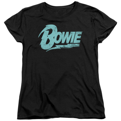 Image for David Bowie Womans T-Shirt - Logo