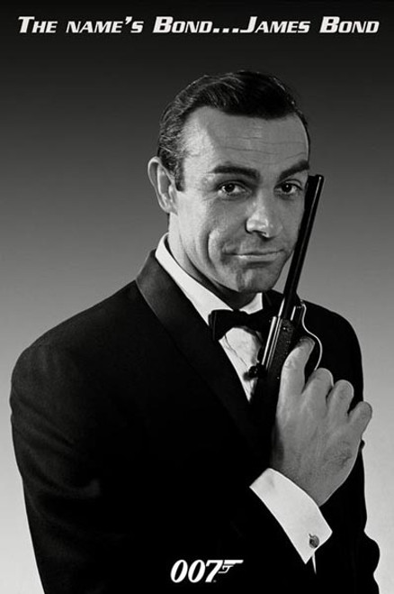 Image for James Bond Poster - Connery Tuxedo