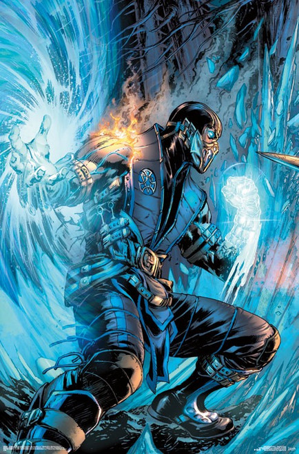 Image for Mortal Kombat Poster - Sub-Zero Comic