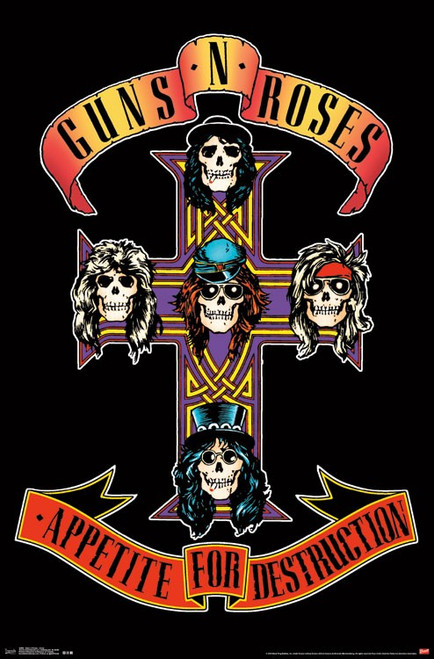 Image for Guns N' Roses Poster - Cross