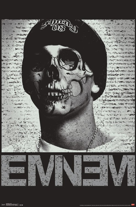 Image for Eminem Poster - Skull