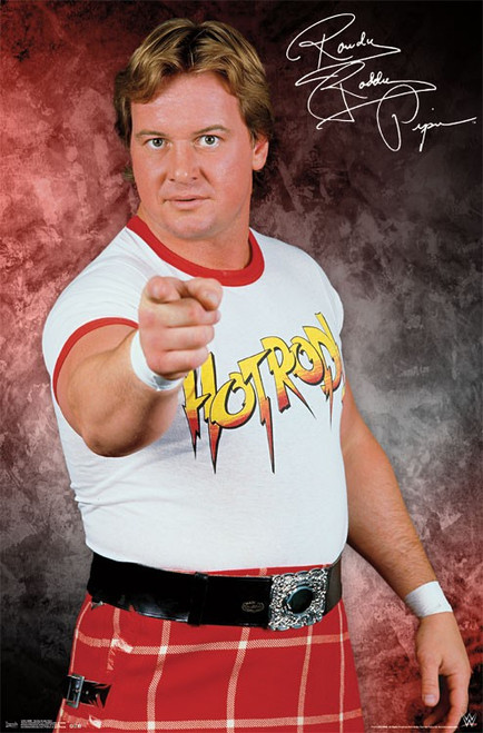 Image for WWE Poster - Rowdy Roddy Piper