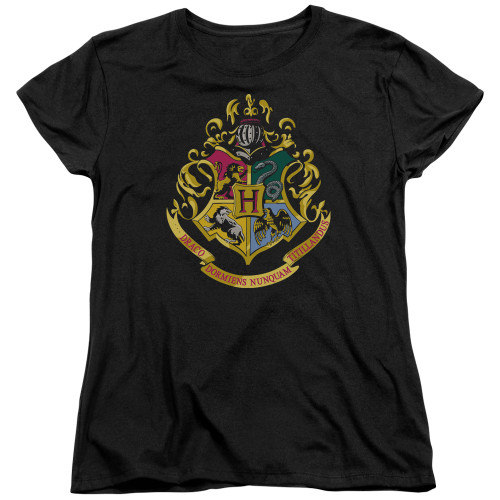 Image for Harry Potter Womans T-Shirt - Hogwarts Crest