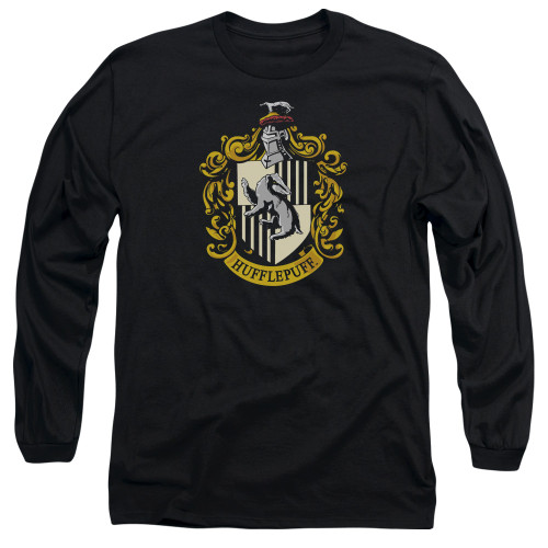 Image for Harry Potter Long Sleeve Shirt - Hufflepuff Crest