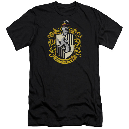 Image for Harry Potter Premium Canvas Premium Shirt - Hufflepuff Crest