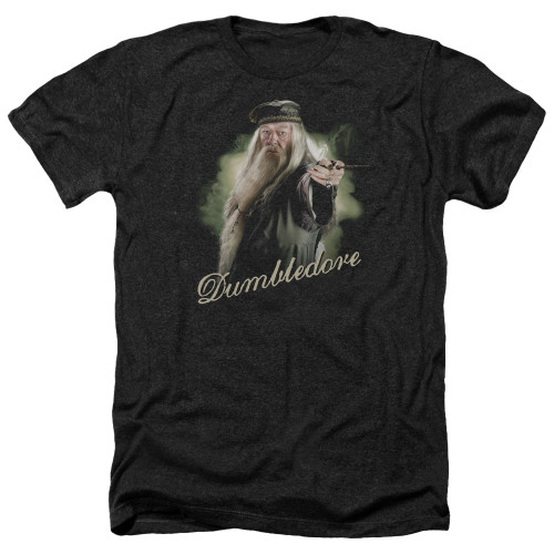 Image for Harry Potter Heather T-Shirt - Dumbledore Wand