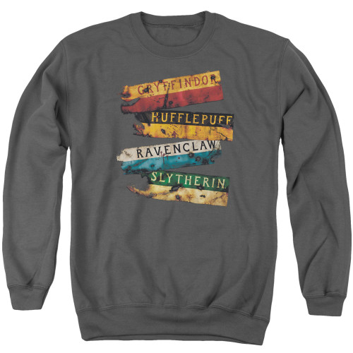 Image for Harry Potter Crewneck - Burnt Banners