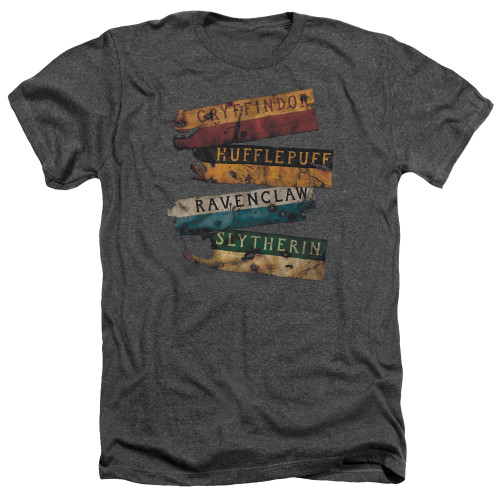Image for Harry Potter Heather T-Shirt - Burnt Banners