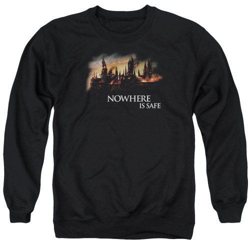 Image for Harry Potter Crewneck - Burning Hogwarts