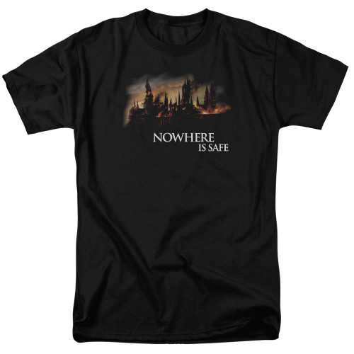 Image for Harry Potter T-Shirt - Burning Hogwarts