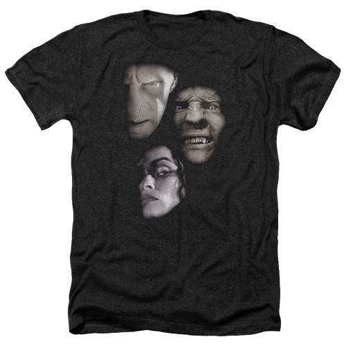 Image for Harry Potter Heather T-Shirt - Villian Heads