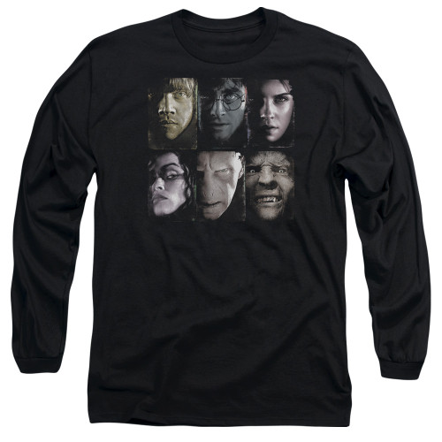 Image for Harry Potter Long Sleeve Shirt - Horizontal Heads