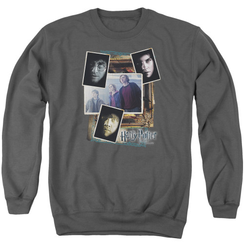 Image for Harry Potter Crewneck - Trio Collage