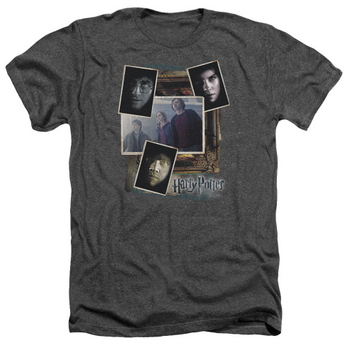 Image for Harry Potter Heather T-Shirt - Trio Collage