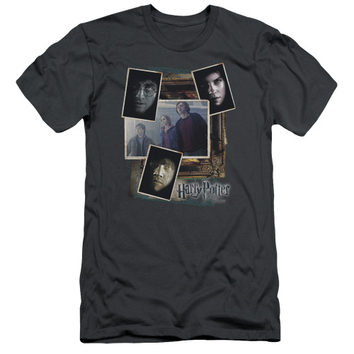 Image for Harry Potter Premium Canvas Premium Shirt - Trio Collage