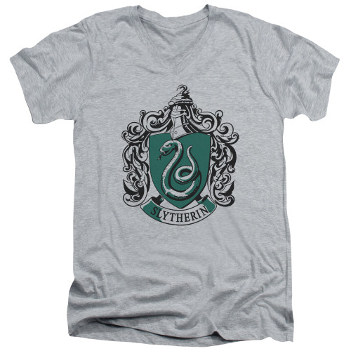 Image for Harry Potter V Neck T-Shirt - Classic Slytherin Crest