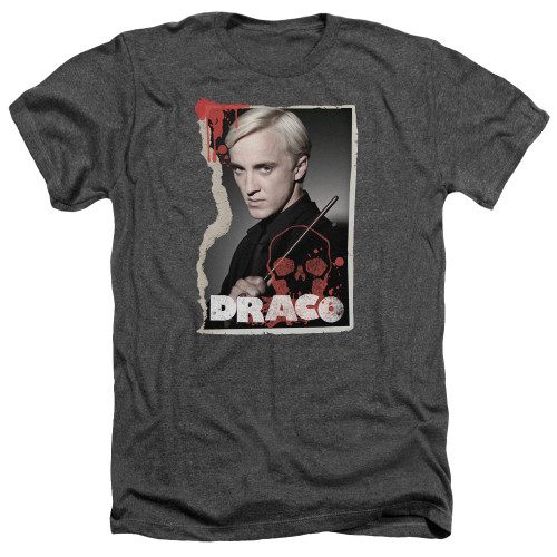 Image for Harry Potter Heather T-Shirt - Draco Frame