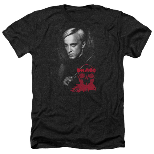 Image for Harry Potter Heather T-Shirt - Draco Portrait