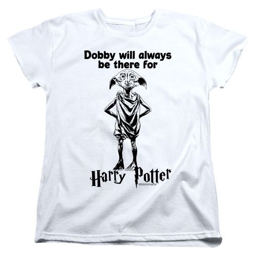 Image for Harry Potter Womans T-Shirt - Dobby Will Always Be There