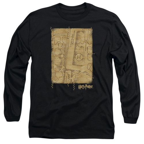 Image for Harry Potter Long Sleeve Shirt - Marauder's Map Interior