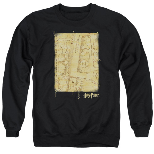 Image for Harry Potter Crewneck - Marauder's Map Interior