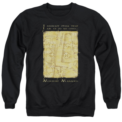 Image for Harry Potter Crewneck - Map Interior