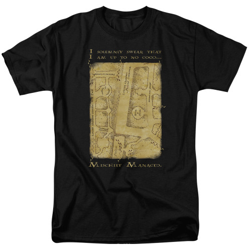 Image for Harry Potter T-Shirt - Map Interior