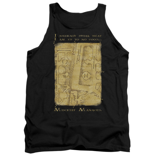 Image for Harry Potter Tank Top - Map Interior