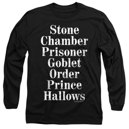 Image for Harry Potter Long Sleeve Shirt - Titles