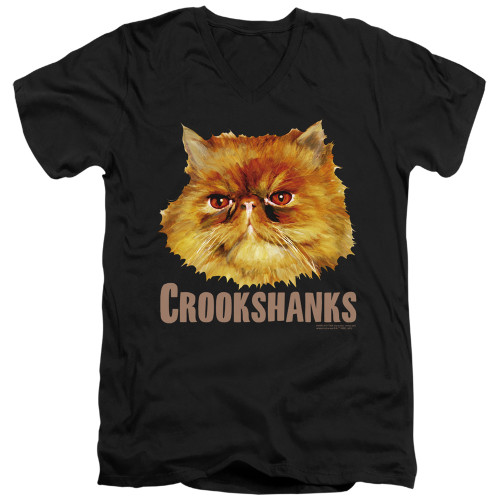 Image for Harry Potter V Neck T-Shirt - Crookshanks Color