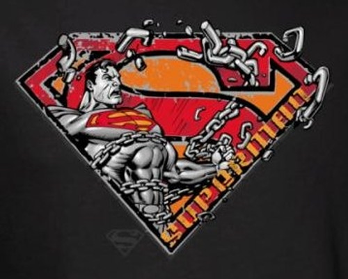 Superman T-Shirt - Breaking Chain Logo