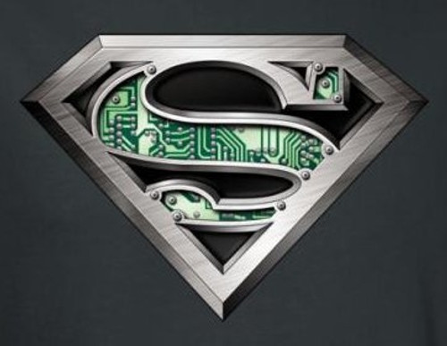Superman T-Shirt - Circuitry Logo