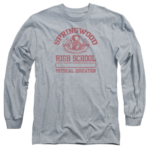 Image for A Nightmare on Elm Street Long Sleeve Shirt - Springwood High Phys Ed