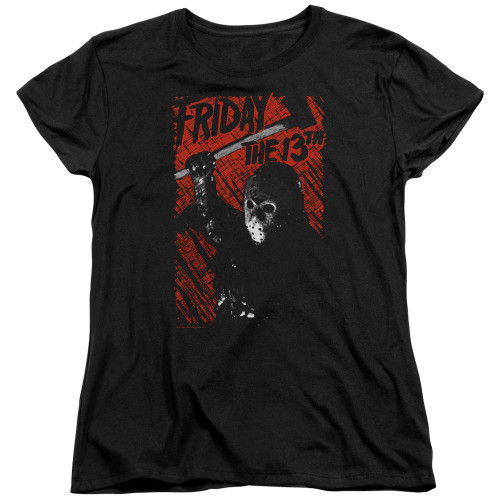 Image for Friday the 13th Womans T-Shirt - Jason Lives