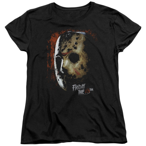 Image for Friday the 13th Womans T-Shirt - Mask of Death