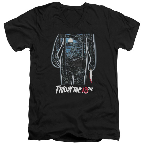 Image for Friday the 13th V Neck T-Shirt - Poster