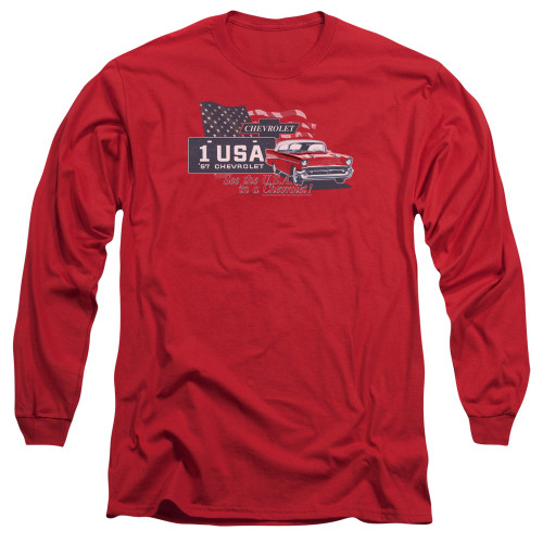 Image for Chevrolet Long Sleeve Shirt - See the USA